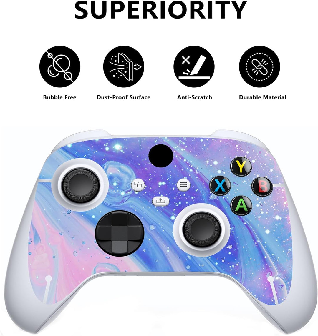 PlayVital Skin für Xbox Series S, Aufkleber Vinyl-Skins Schutzfolie Wrap Abziehbild Abdeckung Sticke