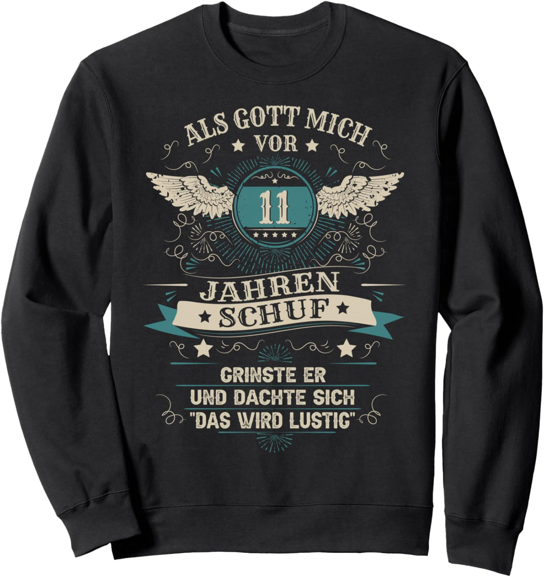 11. Geburtstag Junge Mädchen 11 Jahre 2013 Lustig Geschenk Sweatshirt