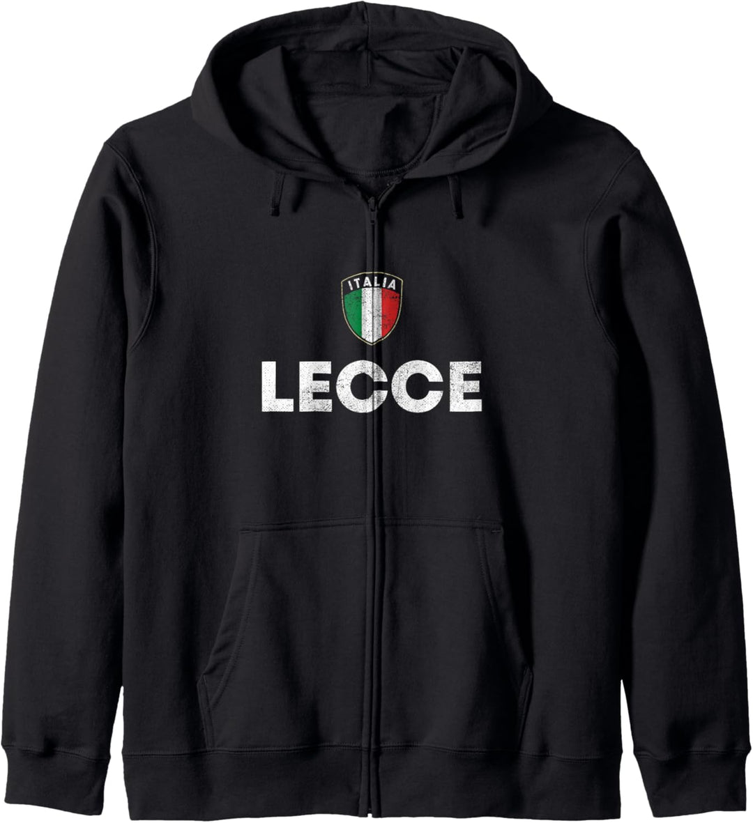 Lecce Italien Flagge Apulien Kapuzenjacke