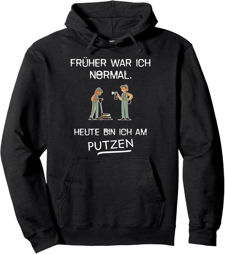 Reinigungskraft Spruch Lustig Putzen Putzfrau Putzfee Beruf Pullover Hoodie