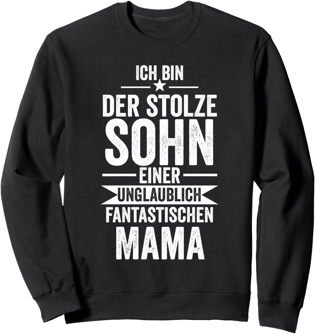 Sohn Und Mama Mutter Geschenk Sweatshirt