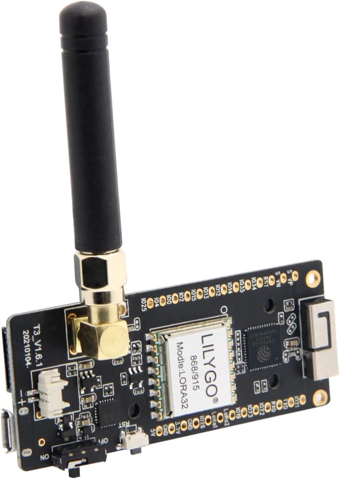 LILYGO TTGO Lora 868Mhz OLED 0.96 Zoll SD Karte ESP32 Entwicklungsboard Paxcounter Modul SMA Meterin
