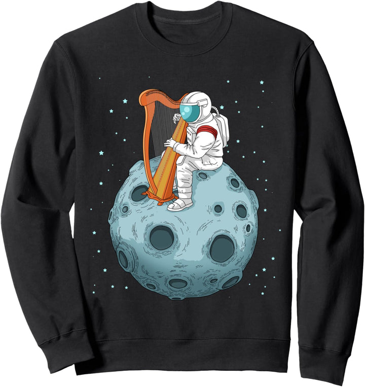 Harfe Geschenk Harfenmusik Geschenk Kinder Musik Harfe Sweatshirt