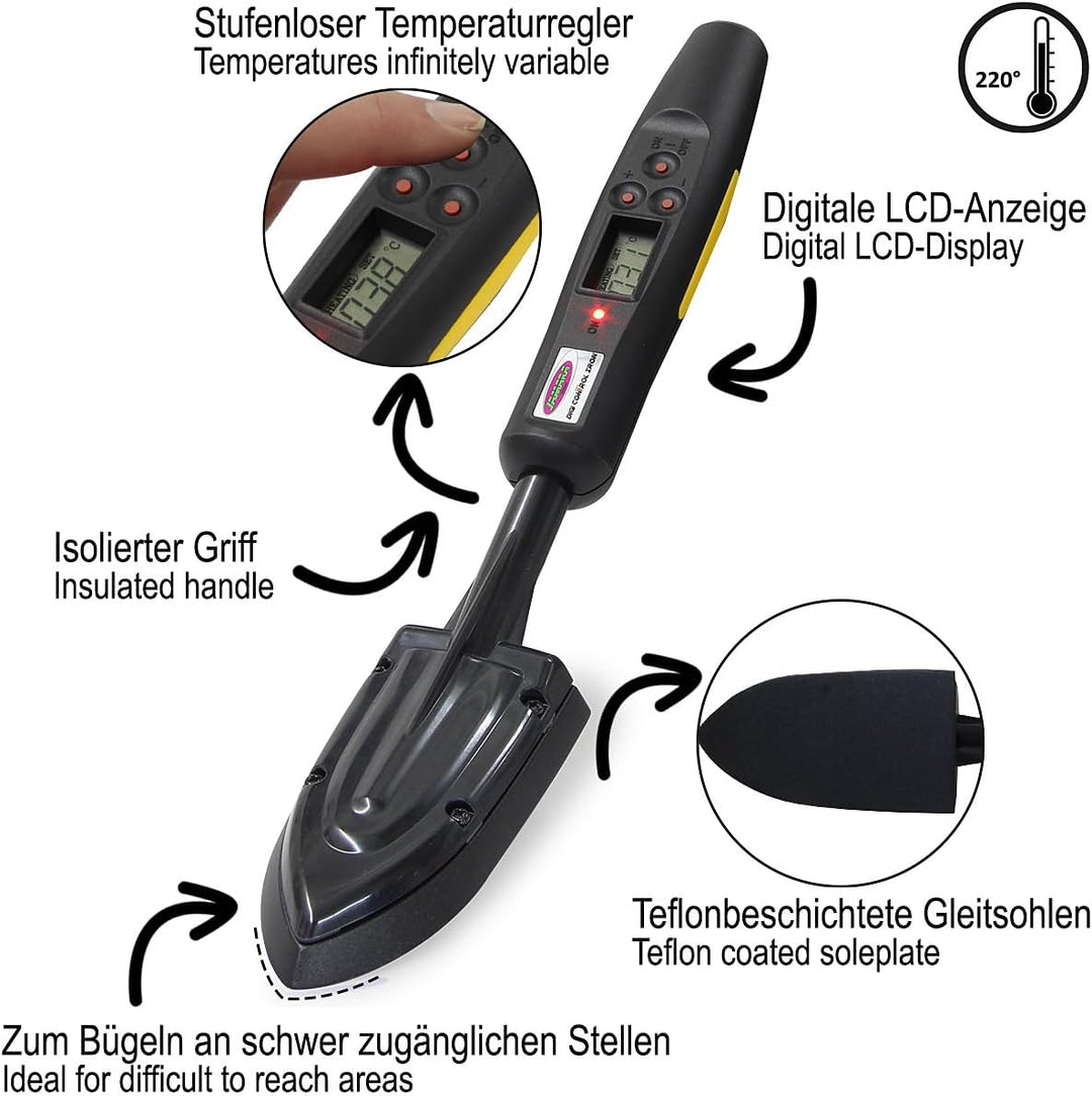 JAMARA 172130 - Folienbügeleisen Digi Control Iron