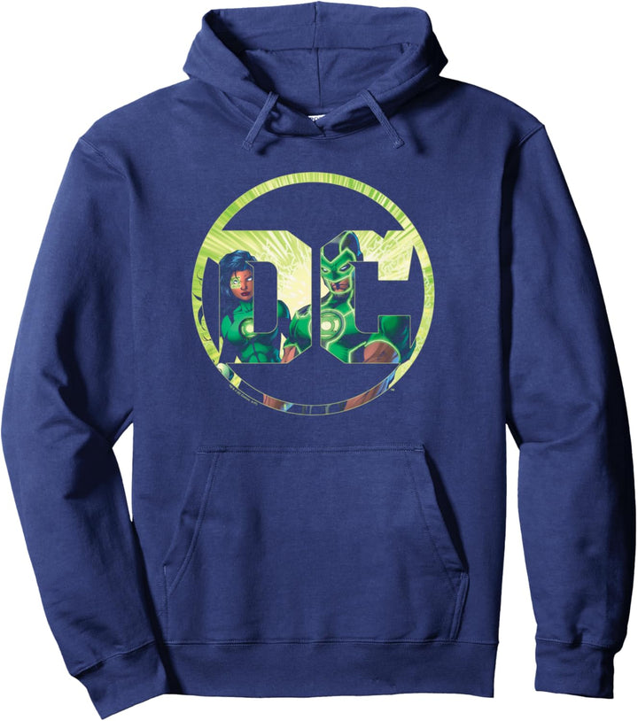 Green Lantern DC Comics Logo Pullover Hoodie