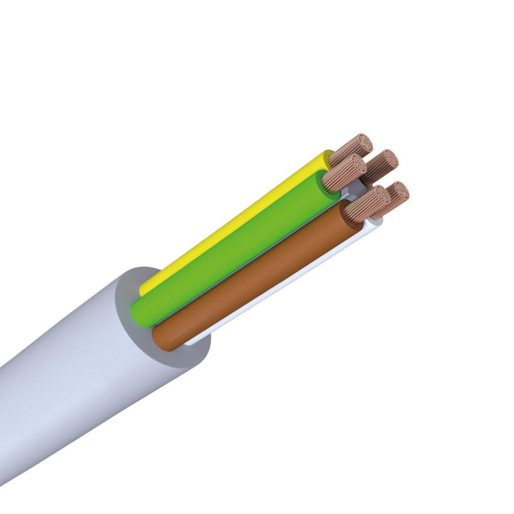 WITTKOWARE LiYY 5x0,34mm² Elektronik-Steuerleitung ohne Abschirmung, Kupfer, Farbe grau, Kabellänge