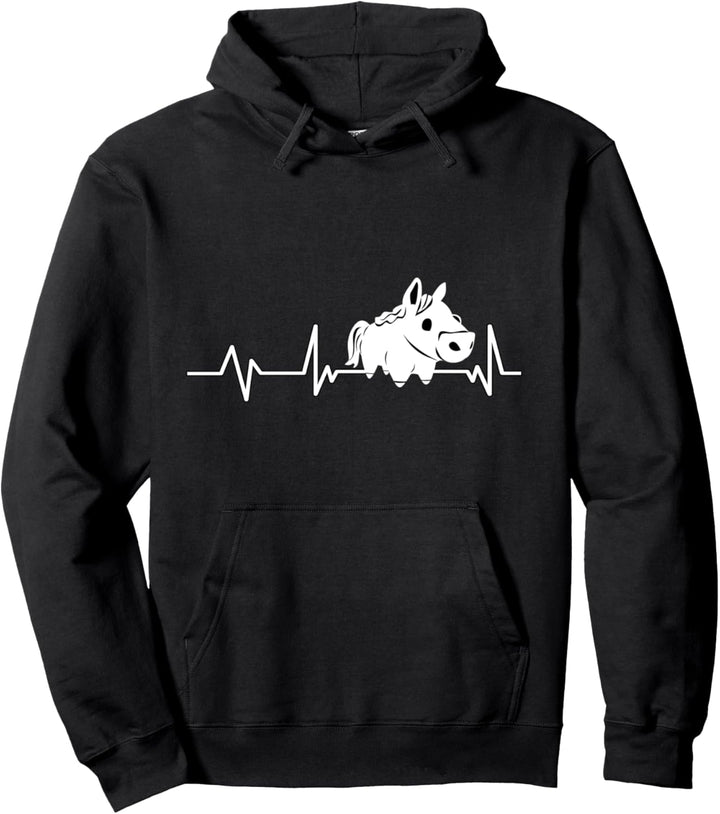 Baby Pony Herzschlag Pony Geschenk Pony Pullover Hoodie