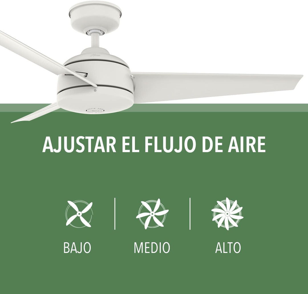 HUNTER FAN Deckenventilator Cabo Frio 132 cm für den Innen- und Aussenbereich, mit Wandsteuerung, 3