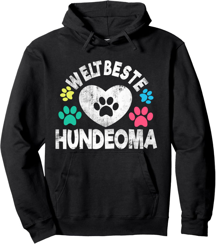 beste Hunde Oma, Hundeoma für Hundebesitzer Pullover Hoodie