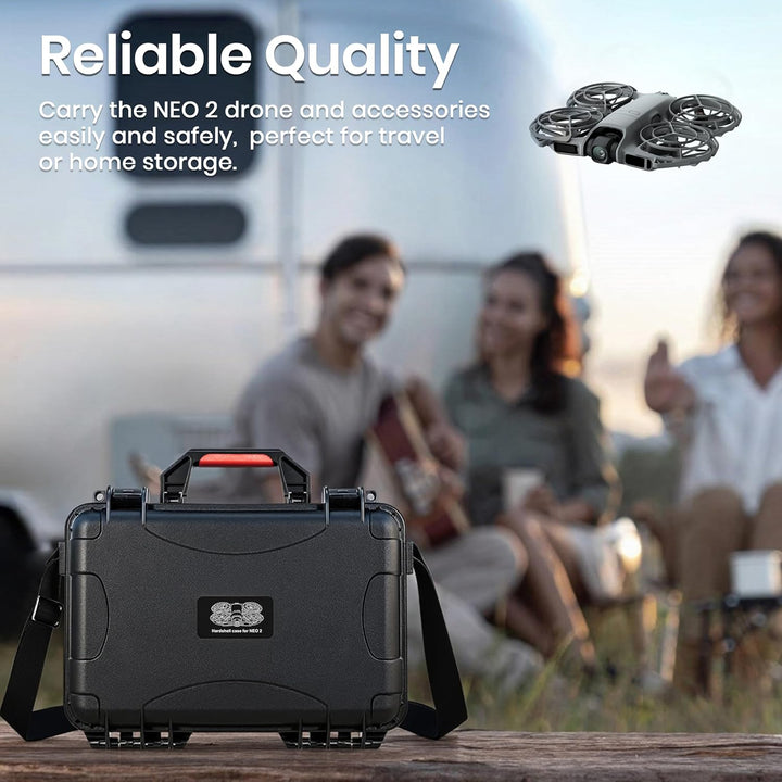 STARTRC Neo 2 Koffer,wasserdichte Hartschalen Tragetasche für DJI Neo 2 Fly More Combo Zubehör für R