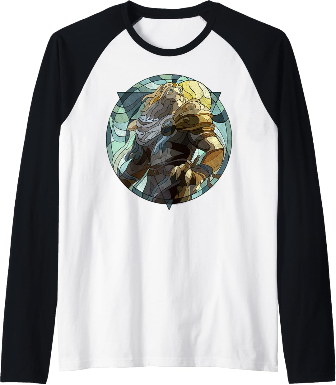 Magic: The Gathering Ajani Stained Glass Raglan