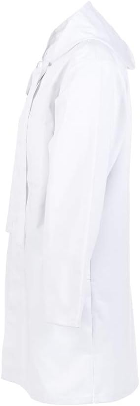 Grösse M Damen Planam Food Herren Fleischträgermantel reinweiss Modell 5390, Reinweiss M