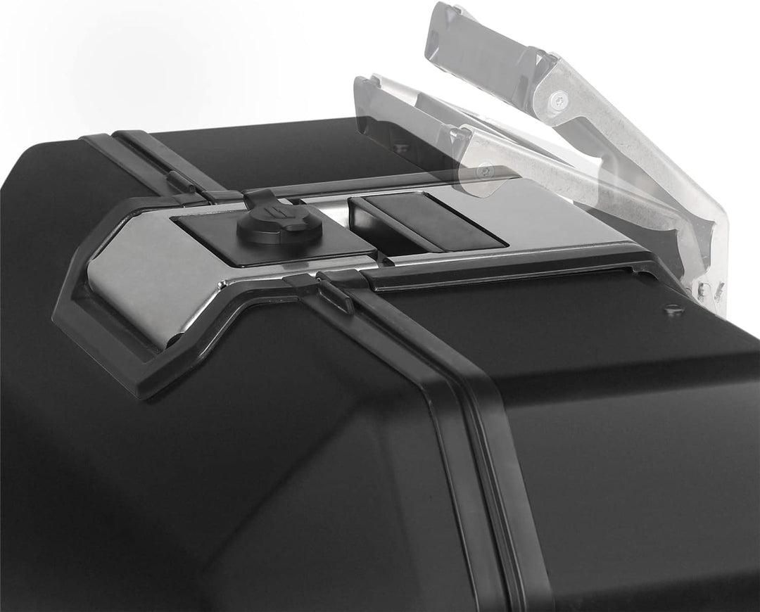 SHAD D0tr37100b - Kofferraum Koffer Motorrad gepäck tr37 Terra Black Edition Black Aluminium, Black
