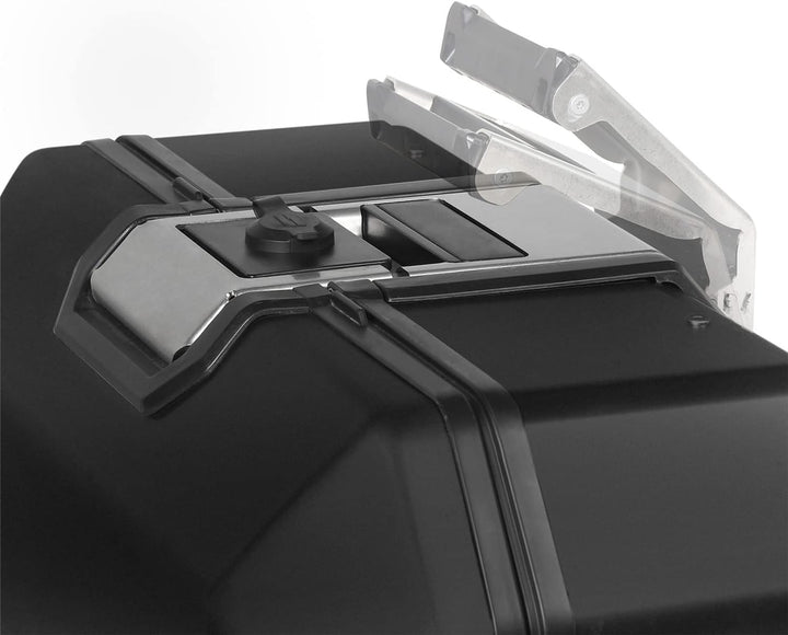 SHAD D0tr37100b - Kofferraum Koffer Motorrad gepäck tr37 Terra Black Edition Black Aluminium, Black