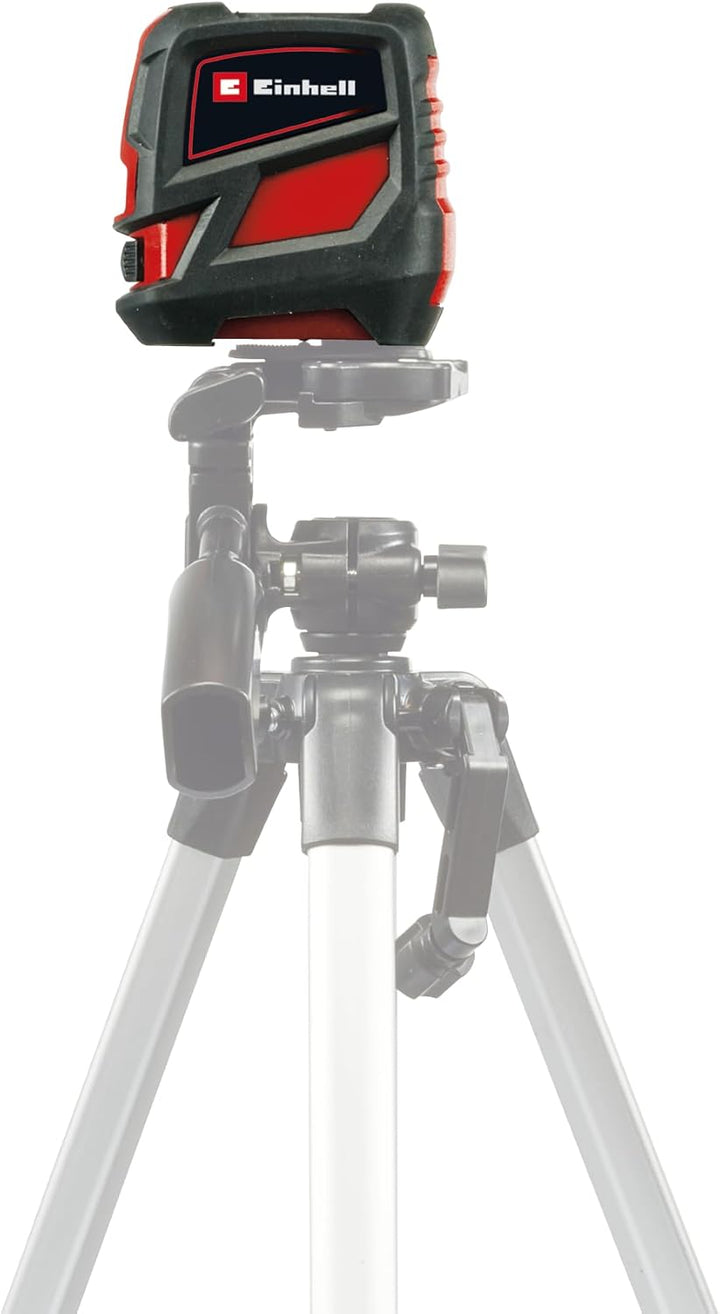 Einhell Kreuzlinienlaser TC-LL 2 G (selbstnivellierend, horizontale/vertikale grüne Laserlinien, dig
