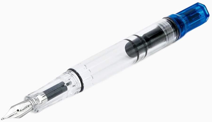 TWSBI ECO Kolbenfüllhalter Transparent Blau