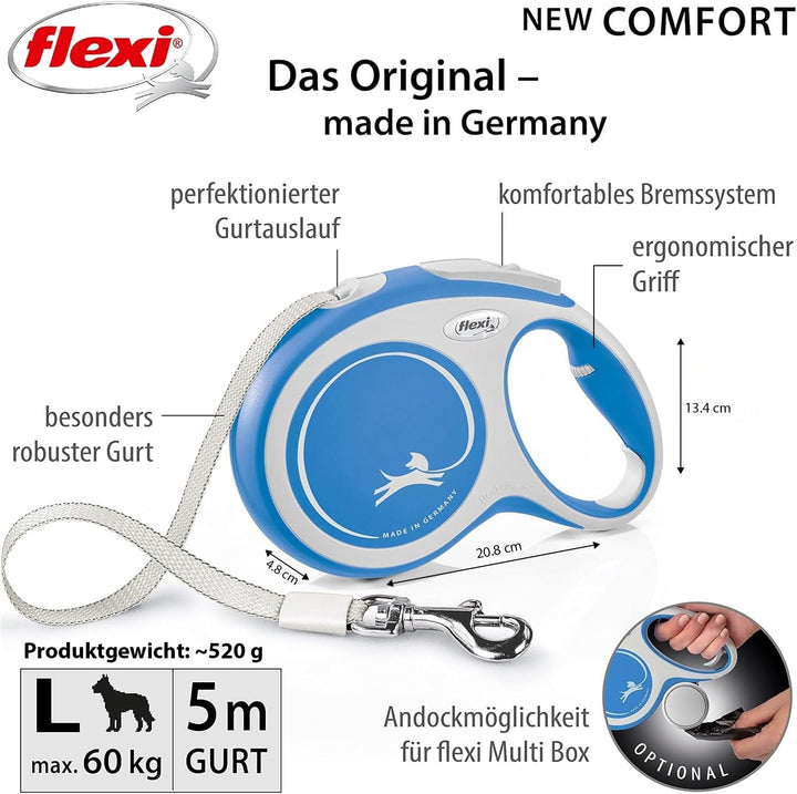 Kerbl Flexi New Comfort Gurt blau 4000498043714 small