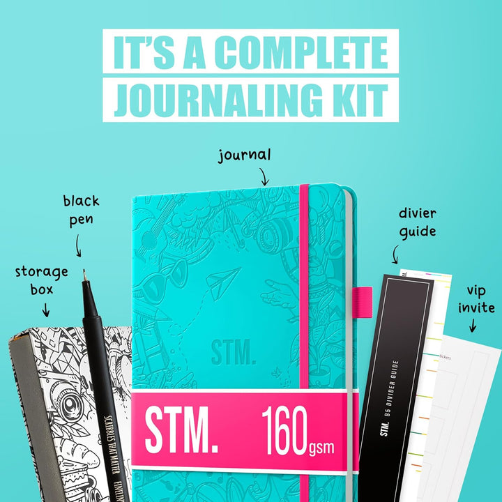 Scribbles That Matter Notizbuch A5 dotted + Free Pen! - Your 150 Seiten Bullet Dotted Journal Auslau