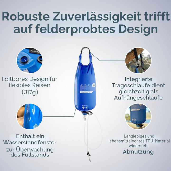 Katadyn BeFree Gravity Wasserfilter 10.0 Liter, 10.0 Liter