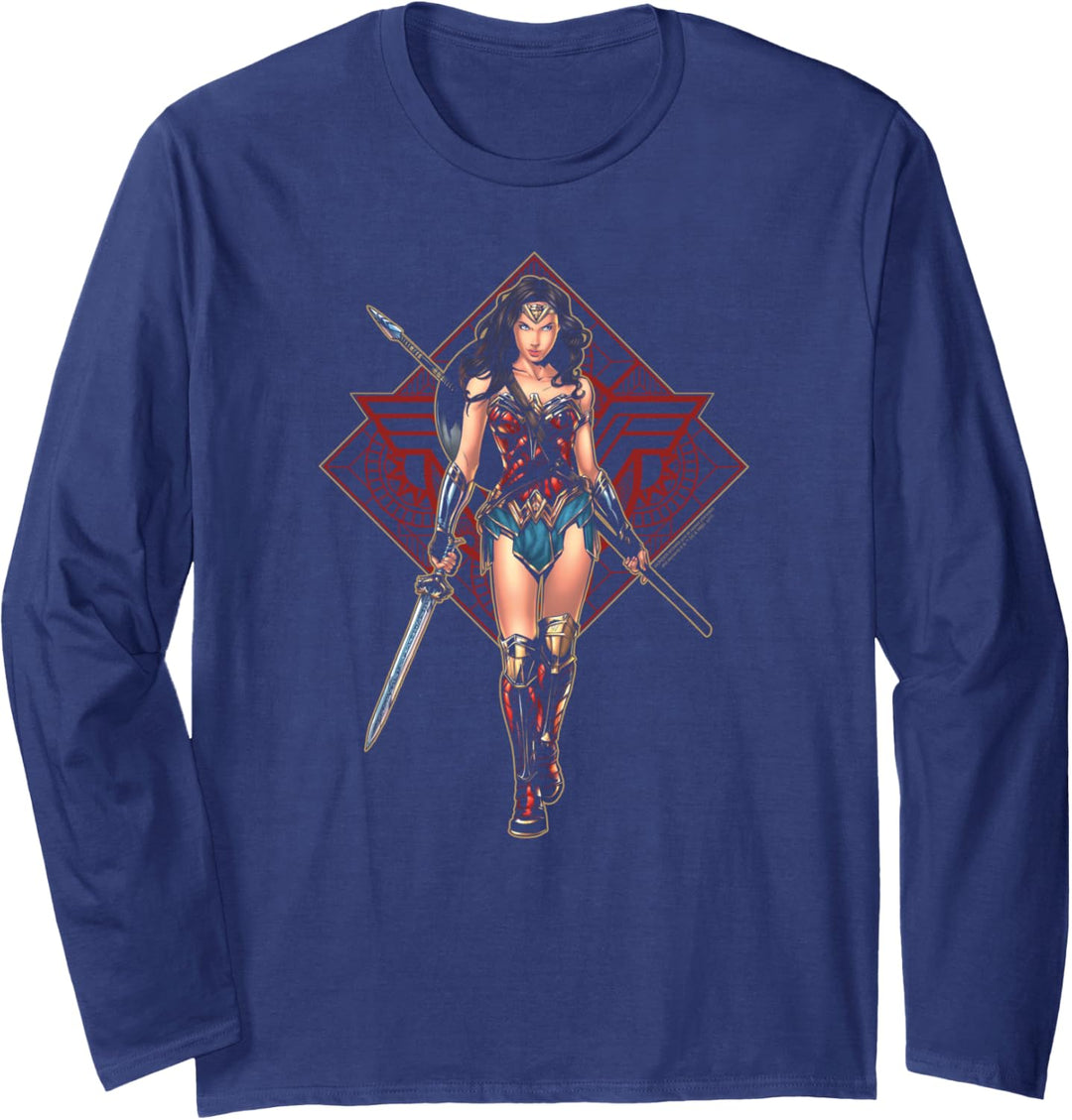 Wonder Woman Movie Warrior Langarmshirt