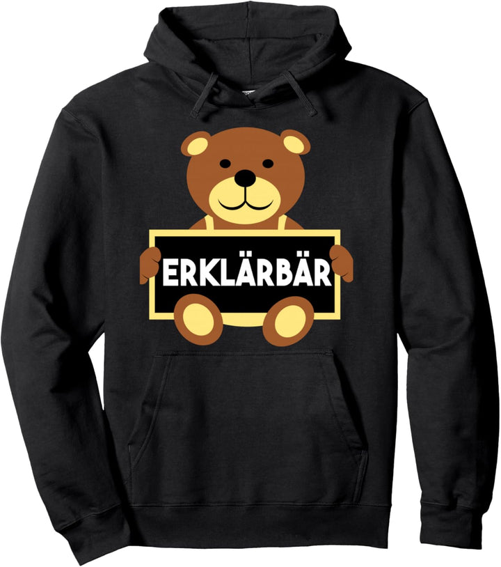 Erklärbär Referendar Lehrer Lehrerin Pullover Hoodie