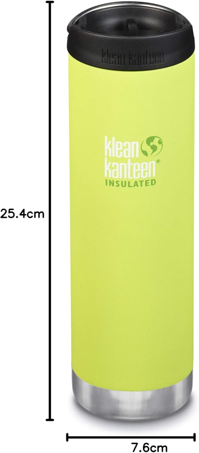 Klean Kanteen Unisex – Erwachsene TKWide VI Trinkflasche, Juicy Pear (matt), 592ml