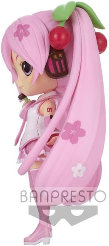 Banpresto Hatsune Miku Sakura Miku Q Posket 14 cm