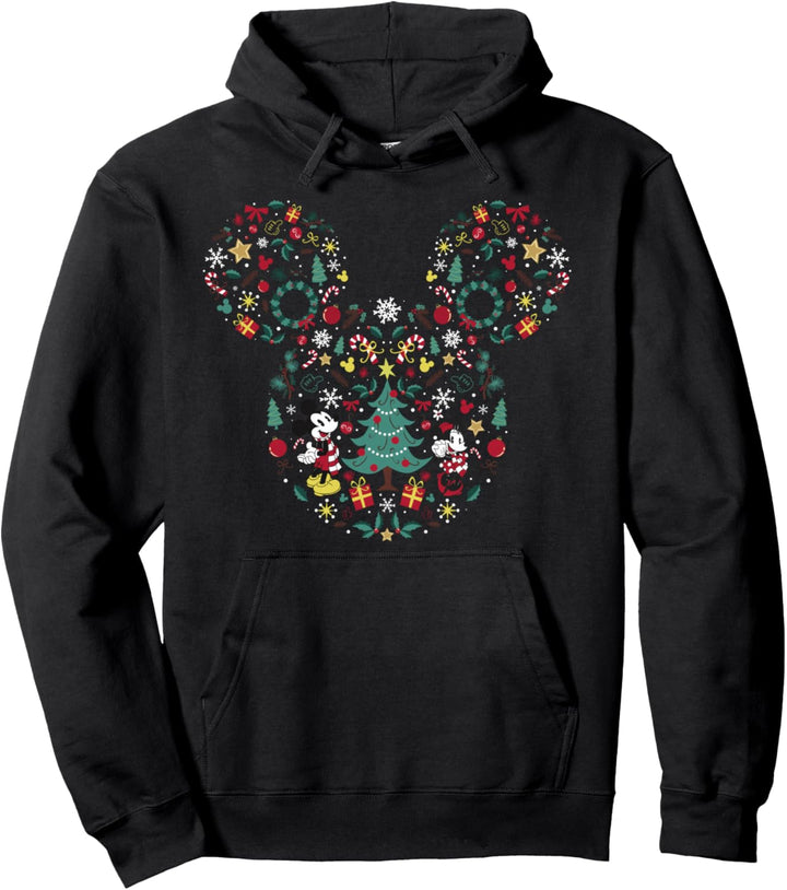Disney Mickey & Friends Ohren mit Weihnachtssymbole Pullover Hoodie