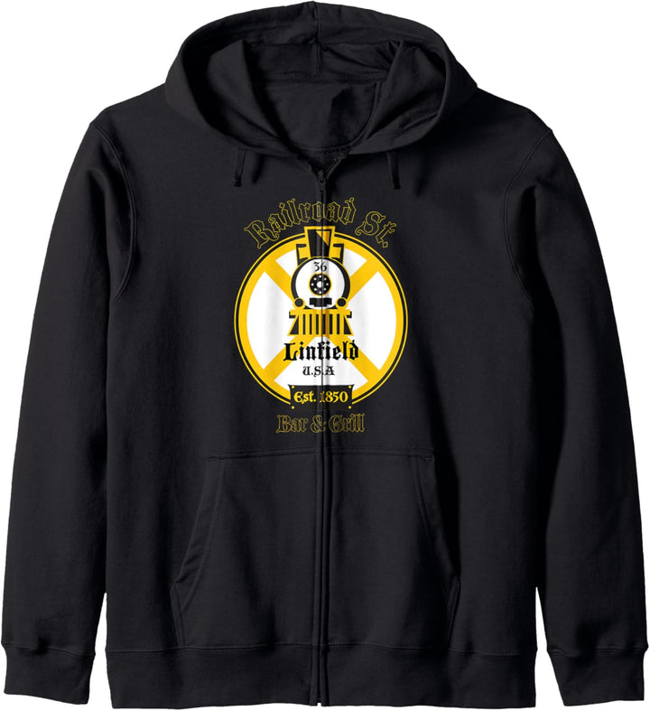 Railroad St logo Kapuzenjacke