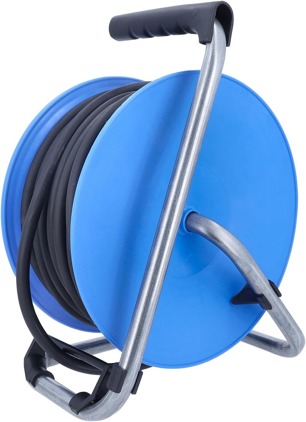 as - Schwabe Outdoor Duo Set – CEE Outdoor-Kabeltrommel + 1,5 m CEE-Verlängerungsleitung 3-polig – 2