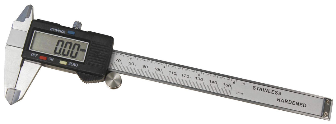 MC POWER - digitale Schieblehre Messschieber | MS-150 | 150mm, LC-Display, mm und inch