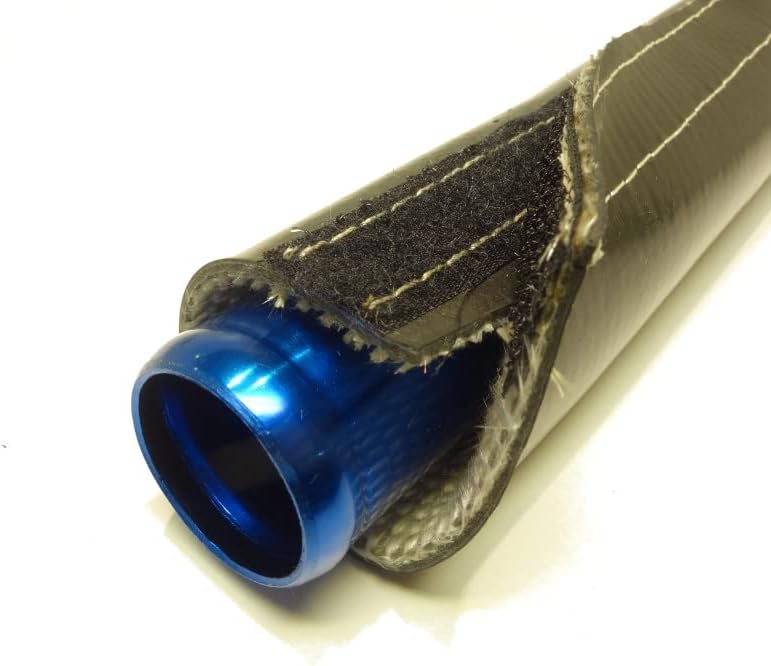 Silikon Hitzeschutzschlauch ID 10mm incl. Klettverschluss *** Thermoschutz Ölschlauch Benzinschlauch