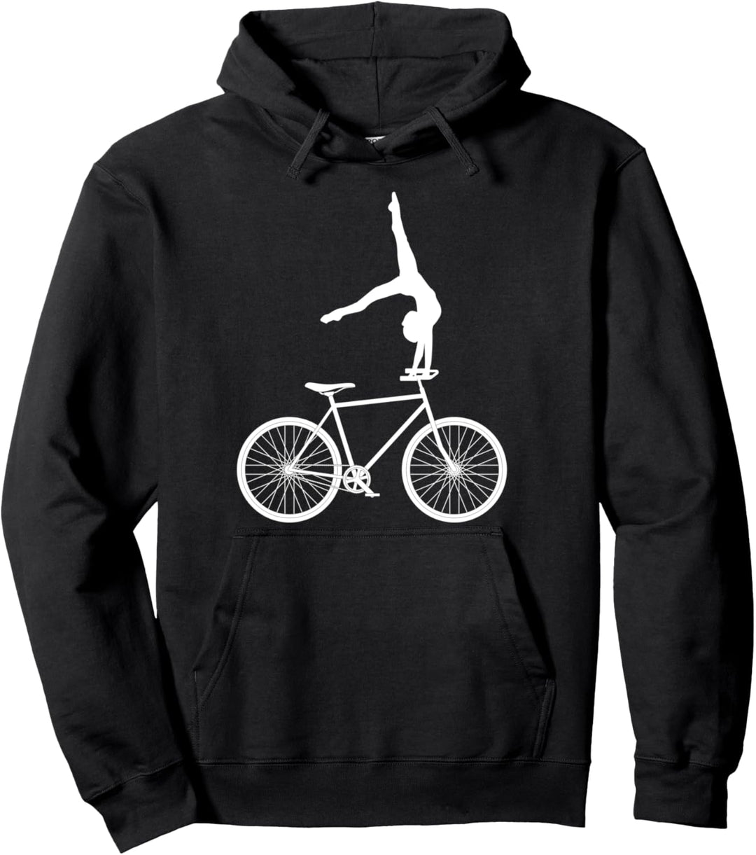 Kunstrad Fahren Kunstradfahren Kunstradfahrer Radfahrerin Pullover Hoodie