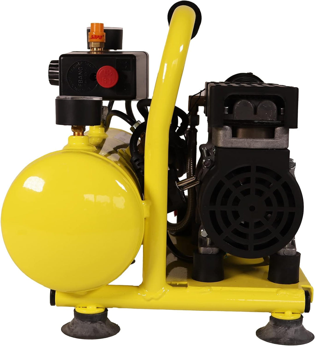 WELDINGER Flüster Kompressor FK 40 compact 275 W Luftabgabe 32 l/min Airbrush ölfrei 5 Jahre Garanti