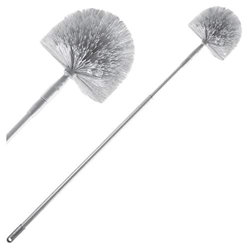 Vermop Wand-und Deckenbesen Rundkopf, Pp, Stahlrohr, Anthrazit, 16 x 117 cm, 16 x 117 cm