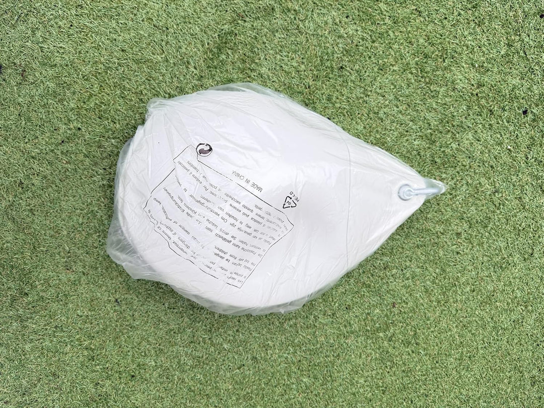 Bull Doza Weisser Wasser-Boxsack – Wassergefüllter Box-Trainingssack – Langlebig (Small/Medium/Large
