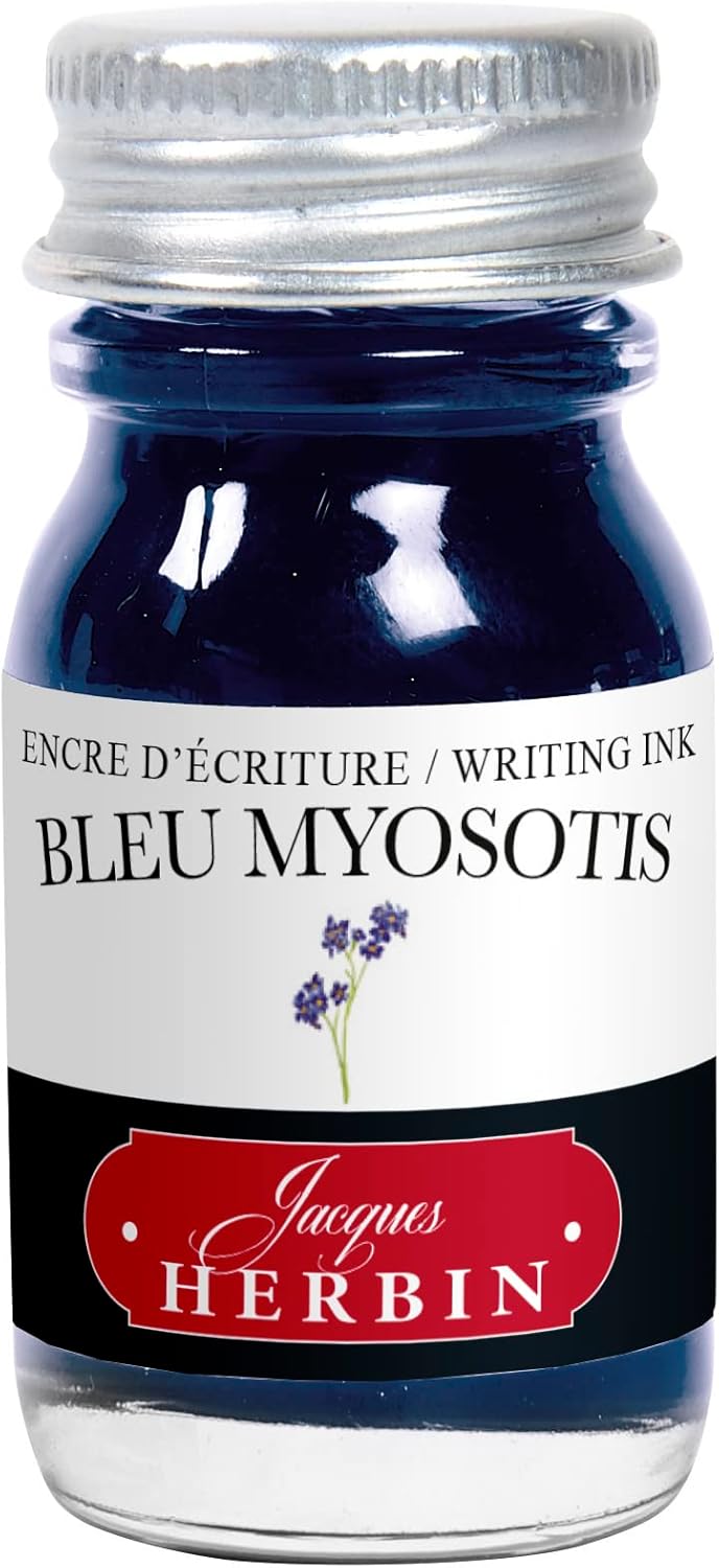 J.Herbin 18501T Tintenset mit 5 Tintenflakons (10ml, ideal für Zeichnen und Kalligraphie, Frühling)