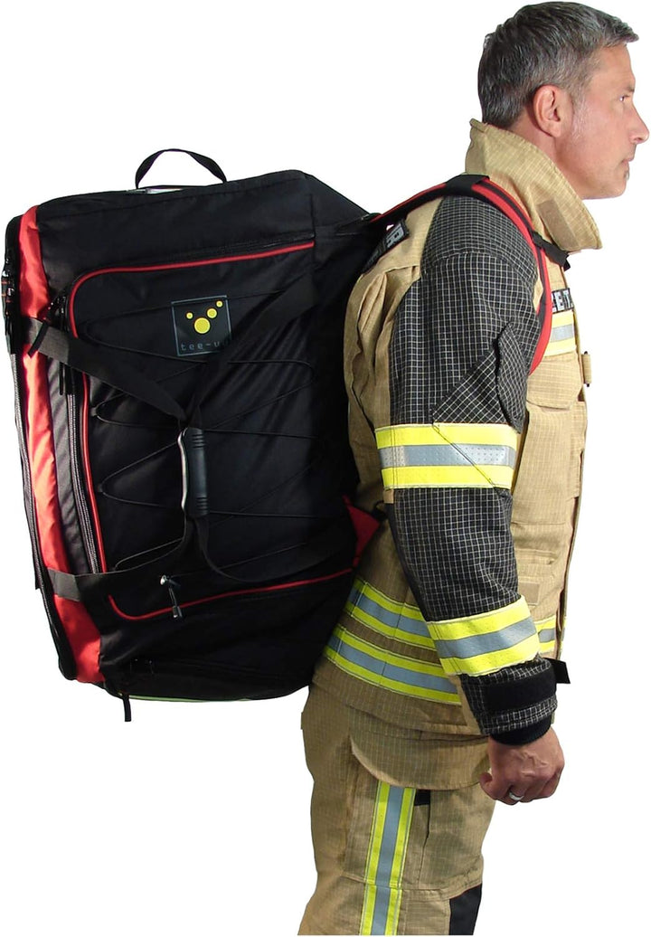 tee-uu RAGBAG PRO Bekleidungstasche (Verschiedene Varianten) (inkl. Reflexstreifen Rettungsdienst) B