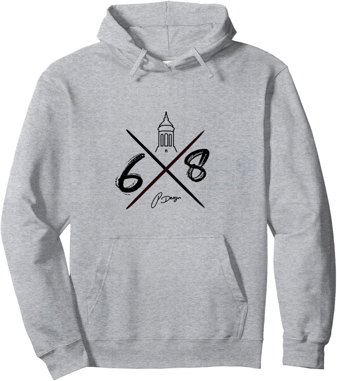 Modernes Monnemer (Mannheimer) Design Pullover Hoodie
