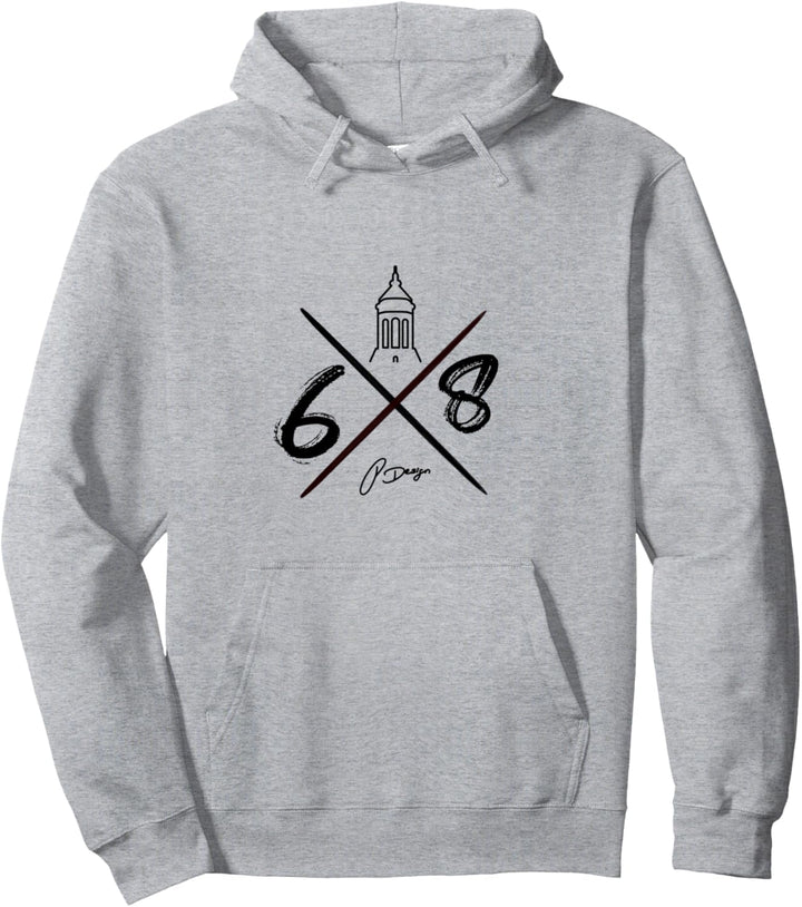 Modernes Monnemer (Mannheimer) Design Pullover Hoodie