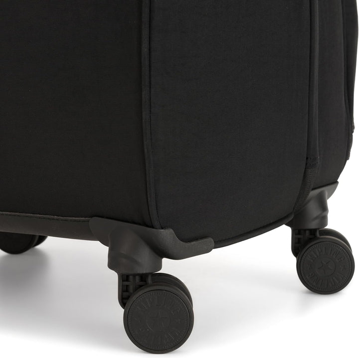 Kipling Spontaneous LRollen-Koffer 360° mit Elastische Träger Black Noir, Black Noir