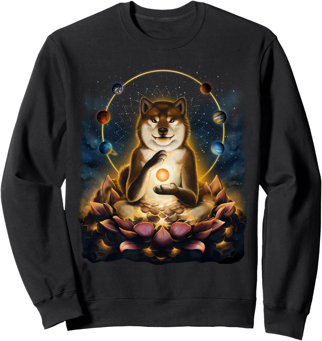 Shiba Hund hat spirituelle Erleuchtung erreicht Sweatshirt