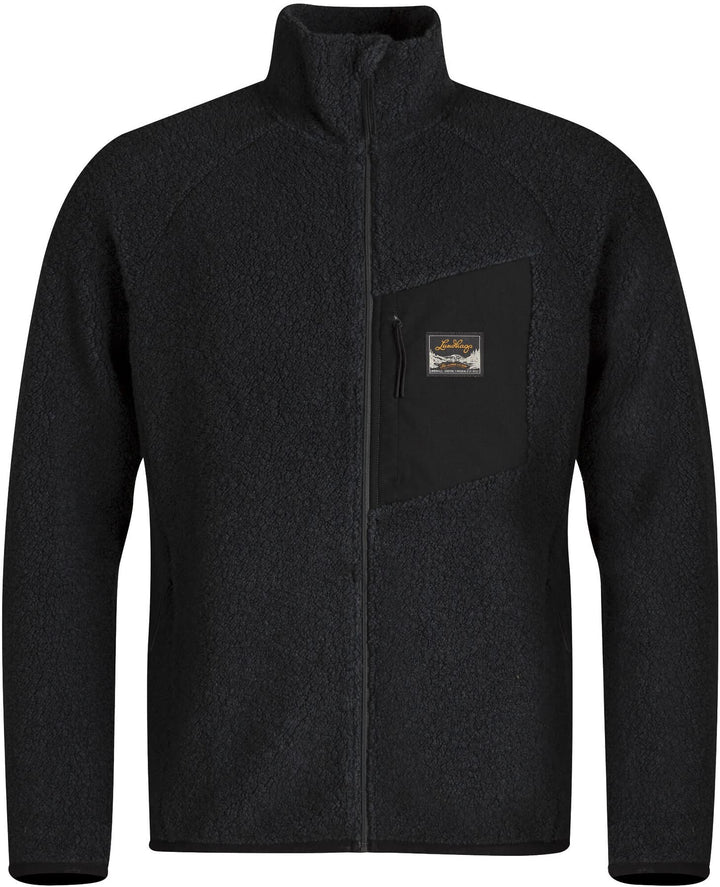 Lundhags Flok Wool Pile Men Schwarz M, Schwarz M