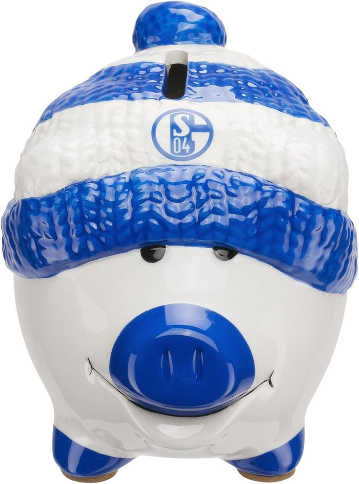 FC Schalke 04 Sparschwein, Spardose, Piggy Bank S04 - Plus Gratis Lesezeichen I Love Gelsenkirchen