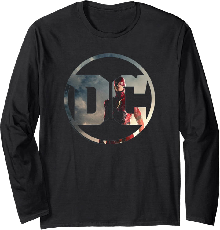 Justice League Movie DC Comics Flash Langarmshirt