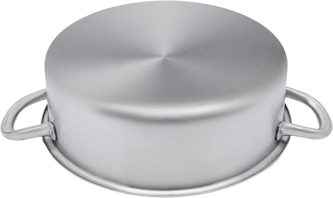 Hot Pot Edelstahl Hotpot Topf mit Glasdeckel, Suppenkelle & Sieb, Chinesischer Hot Pot Fondue Edelst
