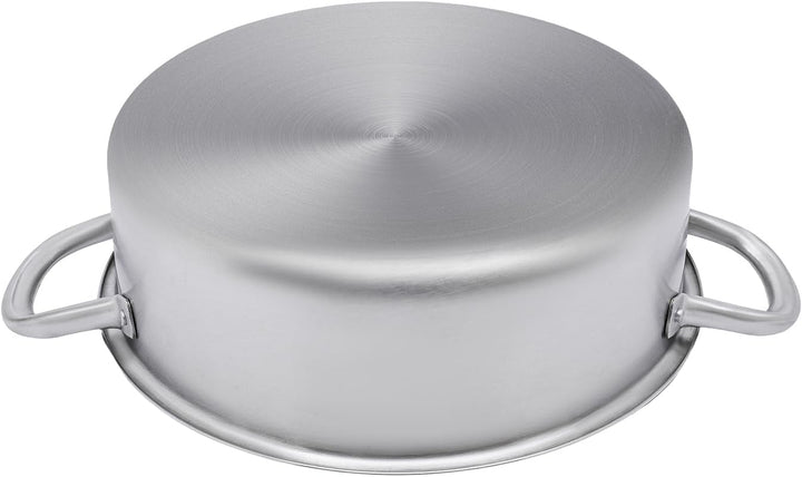Hot Pot Edelstahl Hotpot Topf mit Glasdeckel, Suppenkelle & Sieb, Chinesischer Hot Pot Fondue Edelst