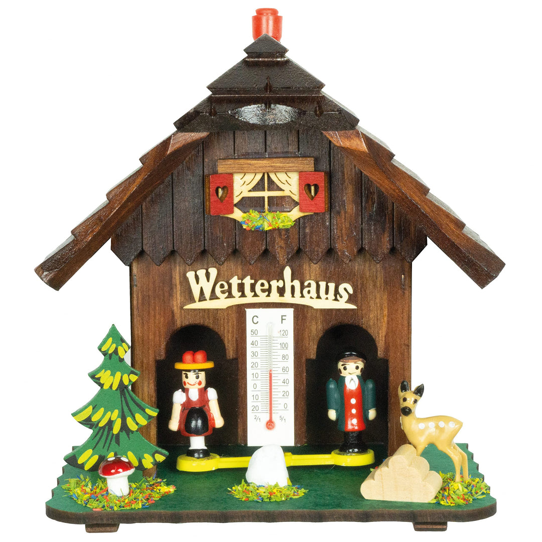 Wetterhaus aus dem Schwarzwald TU 73 dunkel