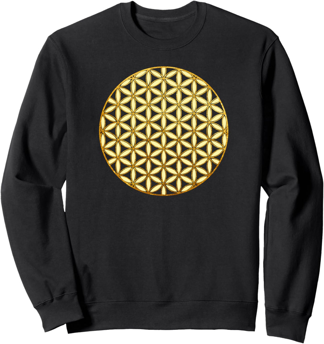 Die Blume des Lebens Yoga Meditation Namaste Esoterik Zen Sweatshirt