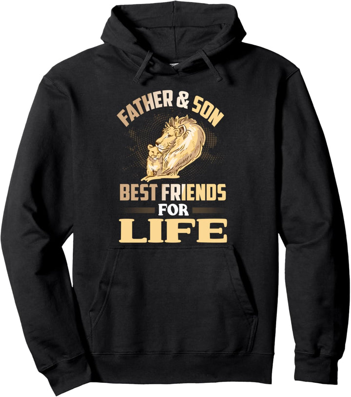 Vater und Sohn Beste Freunde Fürs Leben Pullover Hoodie